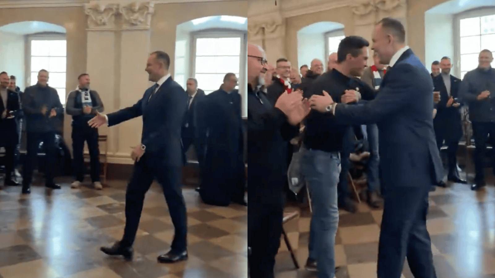 Nawrocki pojawił się na Jasnej Górze, a tu takie sceny. Nagle rozległy się krzyki