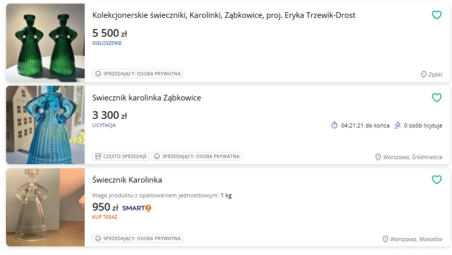 Te świeczniki z PRL to prawdziwe perełki. Ludzie wyrzucają na śmietnik, a kosztują fortunę