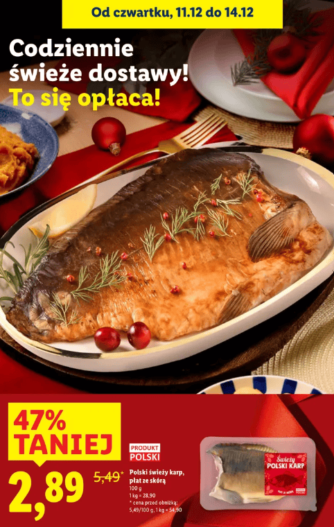 Zaczęło się od rana w Lidlu. Polacy robią zapasy na Boże Narodzenie. Takich cen dawno nie było