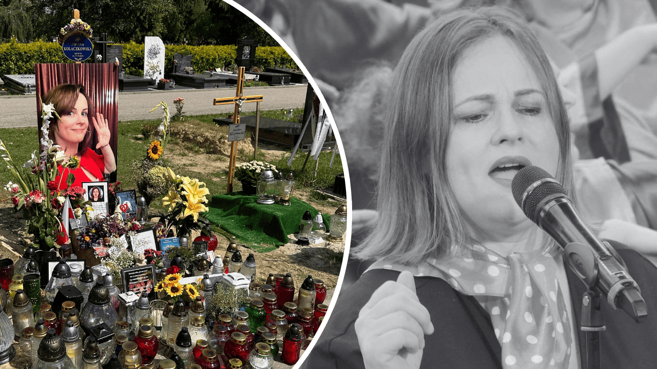 Dariusz Kamys z kabaretu Hrabi apeluje ws. grobu Kołaczkowskiej. Widok porusza do łez