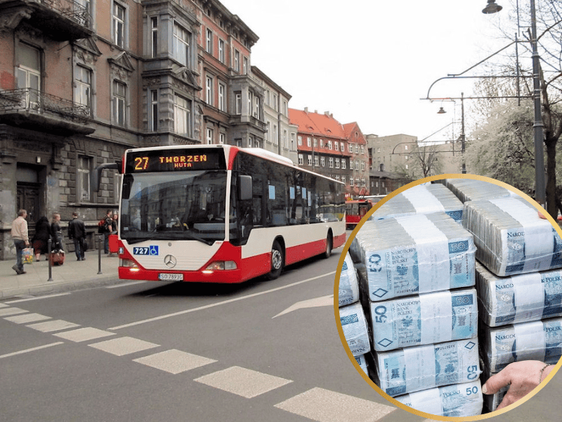 Autobus w Sosnowcu