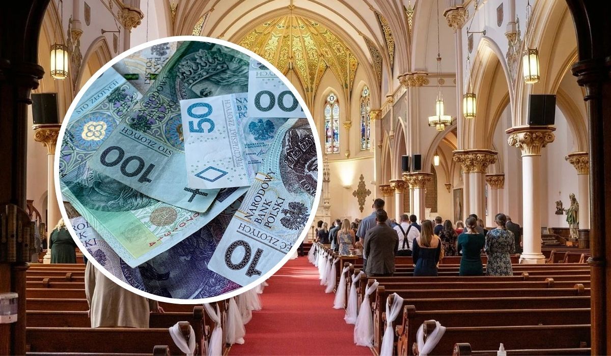 kościół pieniądze