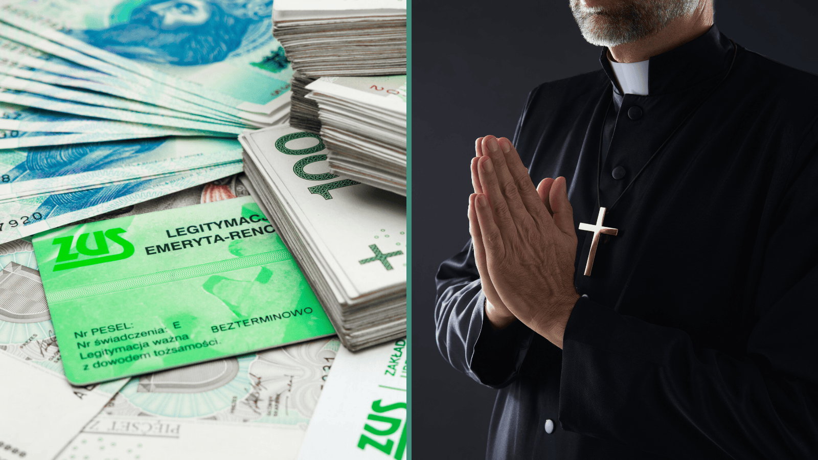 Nawet kilkanaście tysięcy złotych co miesiąc. Tyle emerytury dostają niektórzy duchowni, oto kwoty