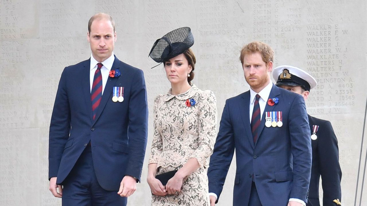 książę William, Kate Middleton, książę Harry