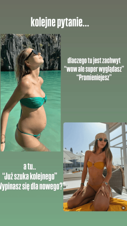 Sandra Kubicka pokazała zdjęcie w ciąży. Zachwyceni fani zwracają uwagę na jedno