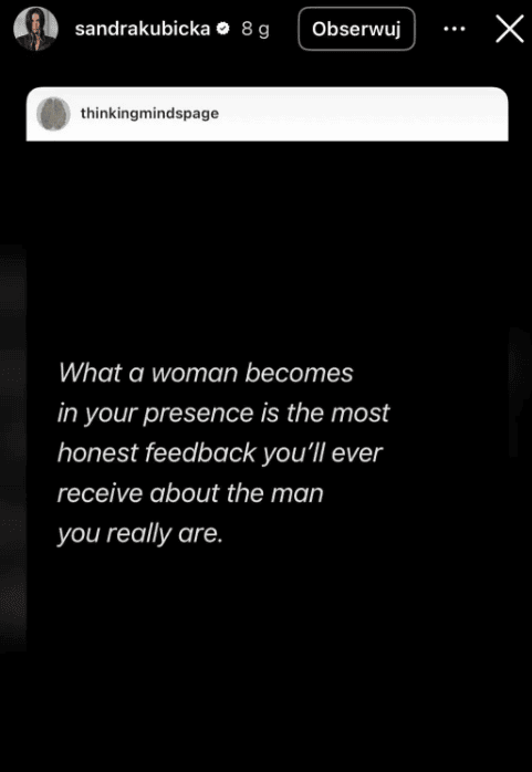 Sandra Kubicka nie odpuszcza po rozwodzie z Baronem. Wreszcie to powiedziała