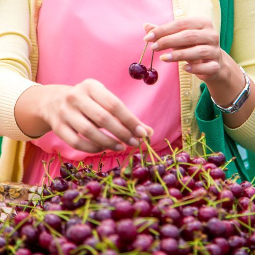 Wzięli pod lupę czereśnie z Biedronki, bazaru i Lidla. Zawiadomili Sanepid