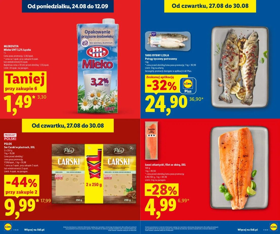 Lidl rusza z wakacyjnymi promocjami 28 sierpnia. Oferta 5+5 to dopiero początek niespodzianek, a produkty jak za darmo