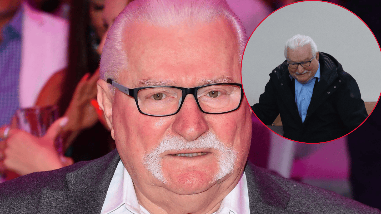Przyłapaliśmy Lecha Wałęsę. "Grymas bólu" w Kościele