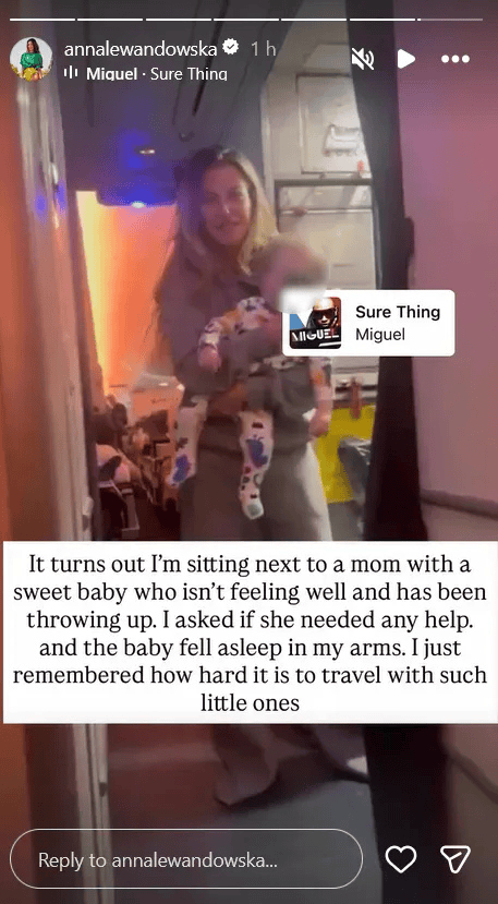 Nagły incydent w samolocie! Lewandowska zrobiła to na oczach pasażerów