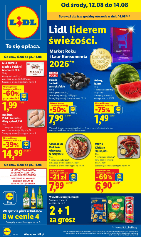Wielkie promocje na długi weekend w Lidlu. Po promocyjne perełki już ustawiają się kolejki. Czas tylko do jutra