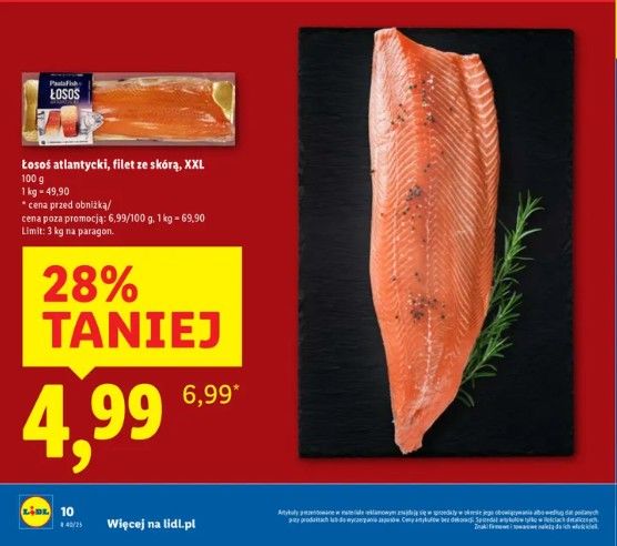 lidl łosoś
