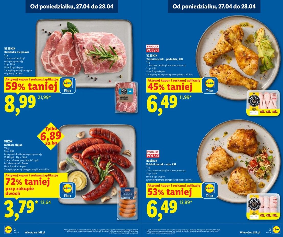 Lidl szaleje przed majówką. Mięso i akcesoria grillowe za grosze, obniżki nawet o 72 proc.