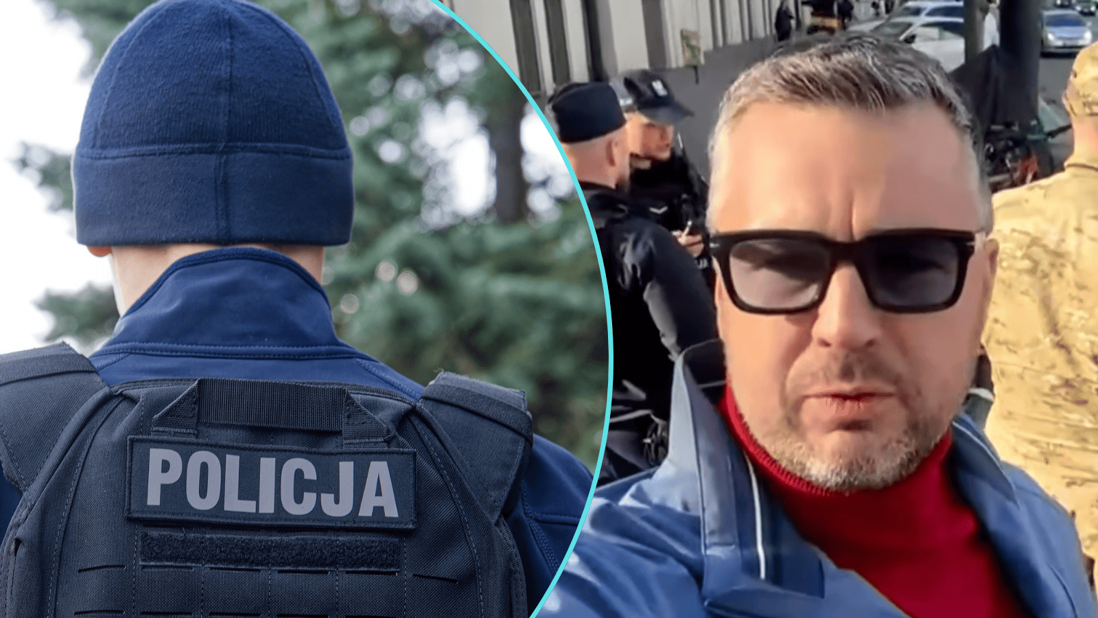 „Żadnych nagrań nie udostępnimy”. Interwencja policji wobec ekipy TV Republika
