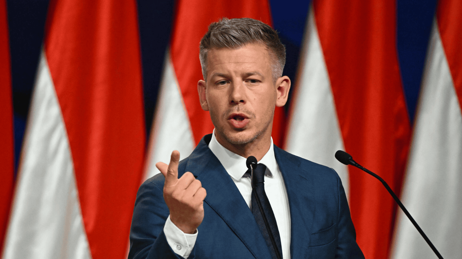 Peter Magyar, fot. ATTILA KISBENEDEK/AFP/East News