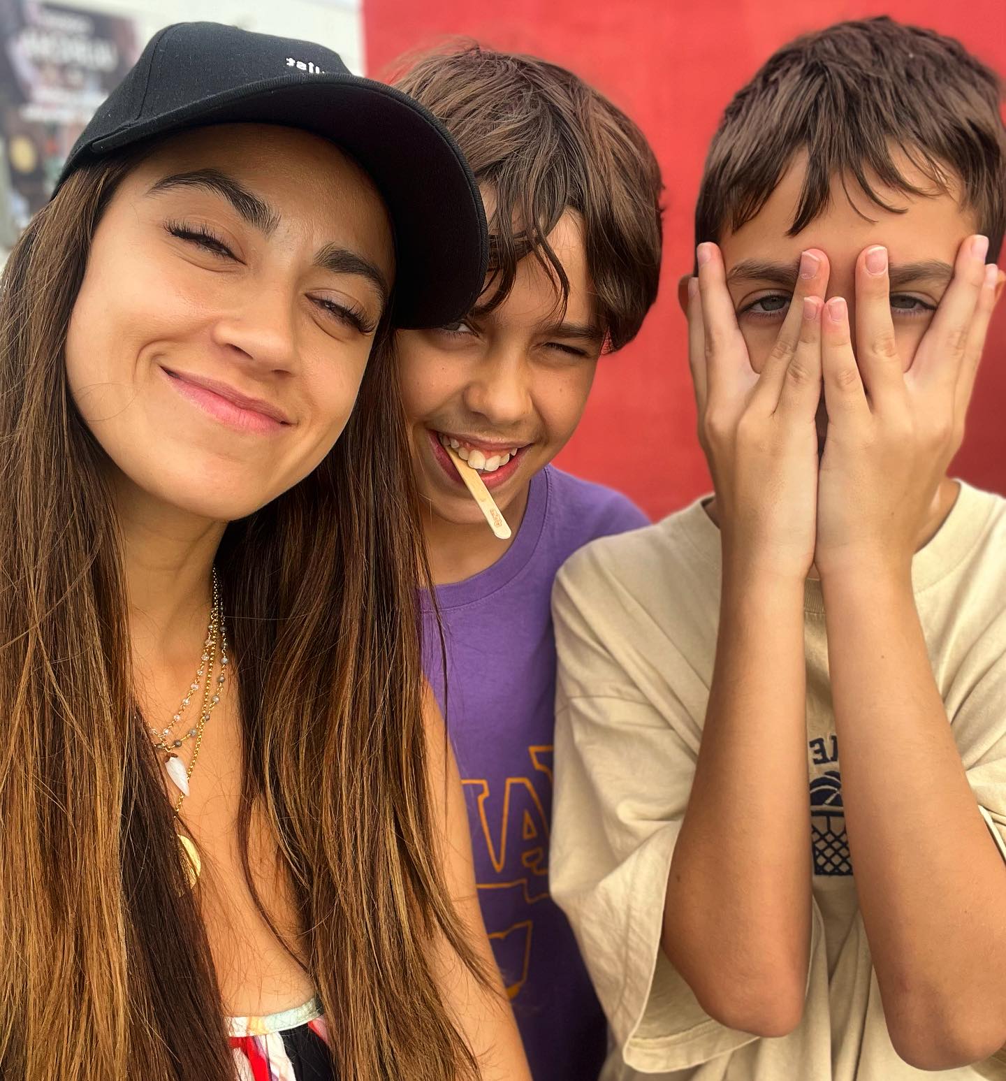 Maja Hyży z synami, fot. Instagram
