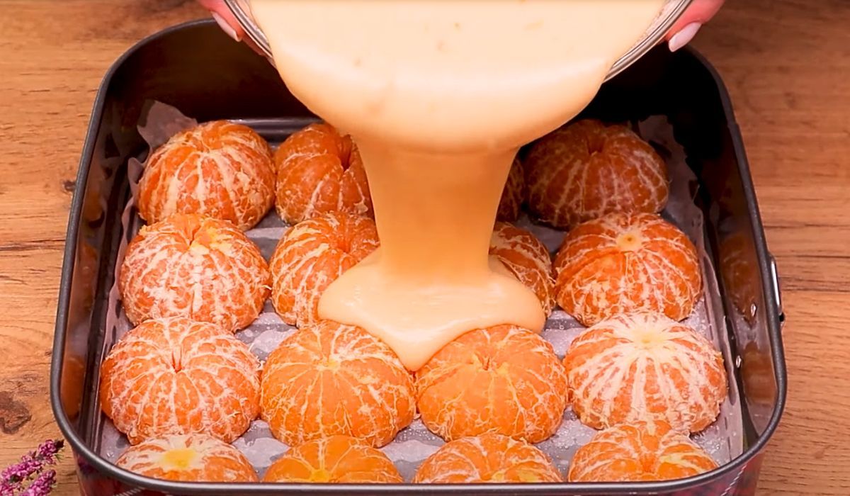 ciasto z pomarańczami