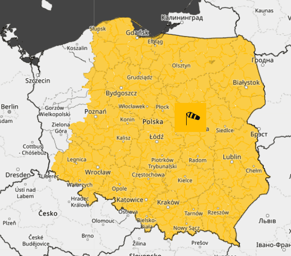 mapa meteorologiczna