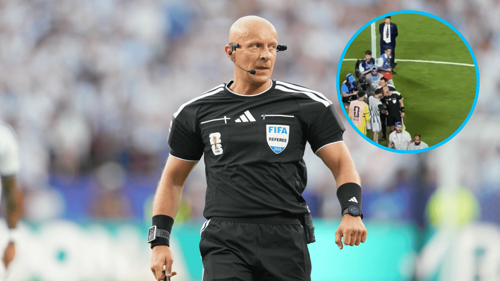 Messi, Marciniak, mecz, Mundial