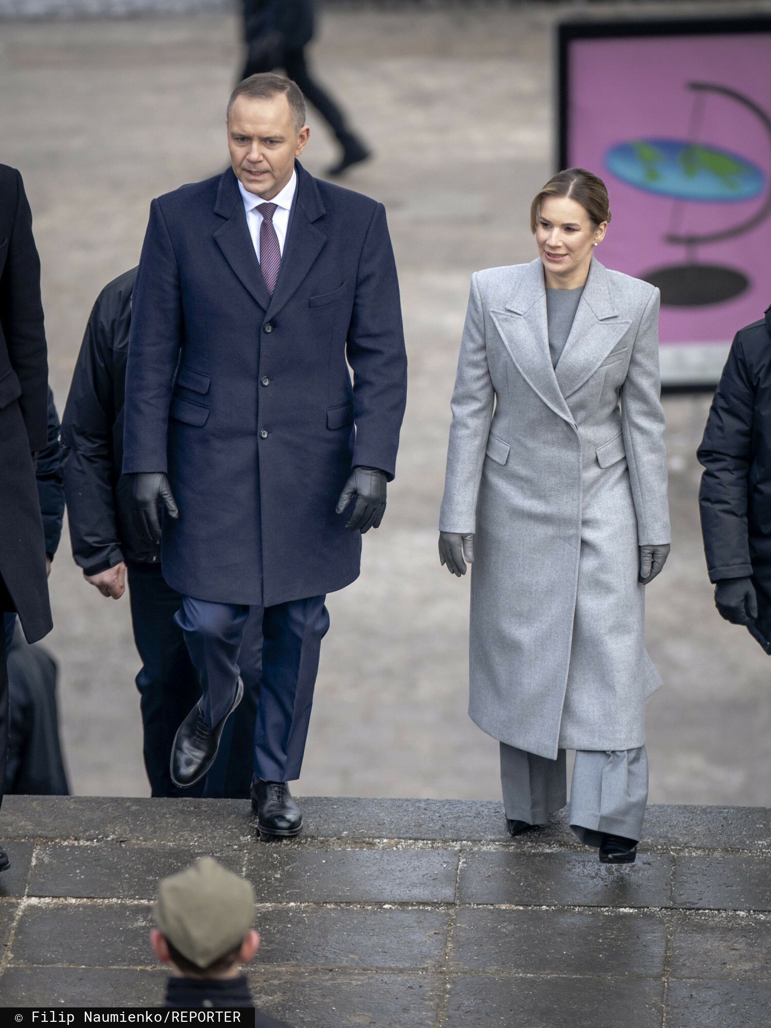 Marta Nawrocka na Litwie. Oto jej stylizacja