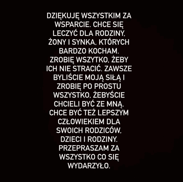 Daniel Martyniuk wydał oświadczenie. Naprawdę to napisał