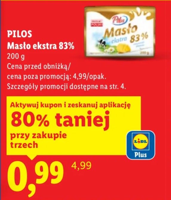 W Lidlu zatrzęsienie promocji. Owoce nawet połowę taniej, a masło za 99 gr, ale trzeba się spieszyć