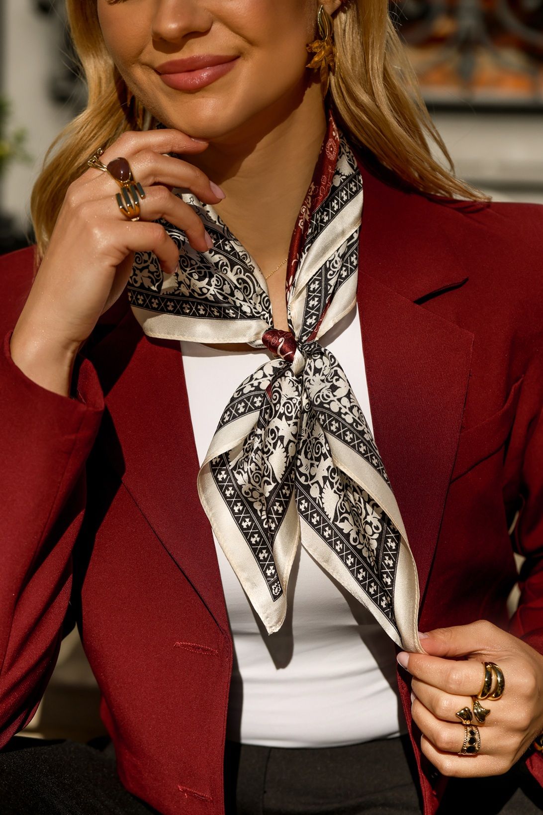 Karmin, burgund, czekolada - modne akcenty w kolekcji Vezzi