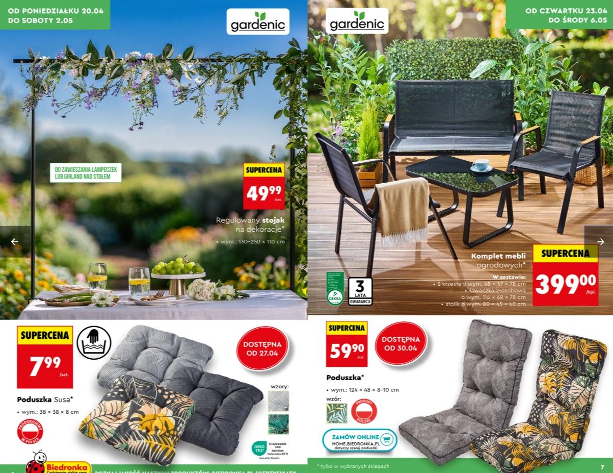 Biedronka startuje z ofertą na majówkę. Ta oferta rusza 20 kwietnia