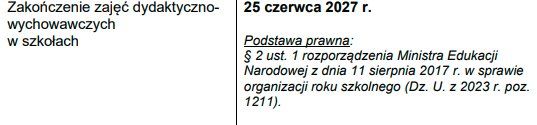 Rozpoczęcie roku szkolnego 2026/2027. Wiadomo, kiedy zabrzmi pierwszy dzwonek