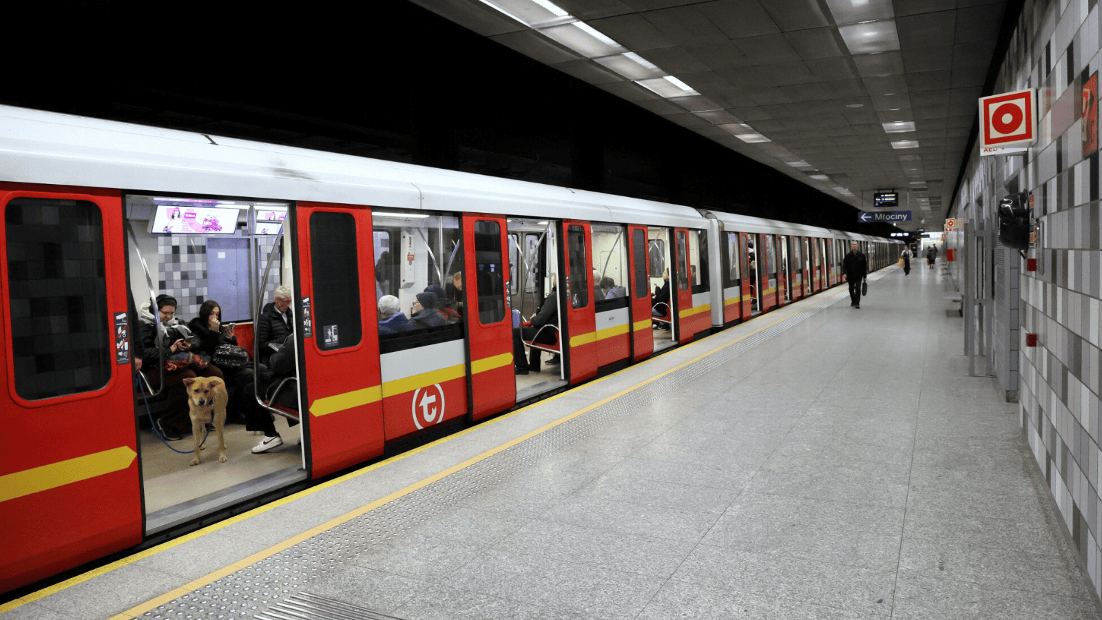Metro w Warszawie, fot. Wojciech Olkusnik/East News