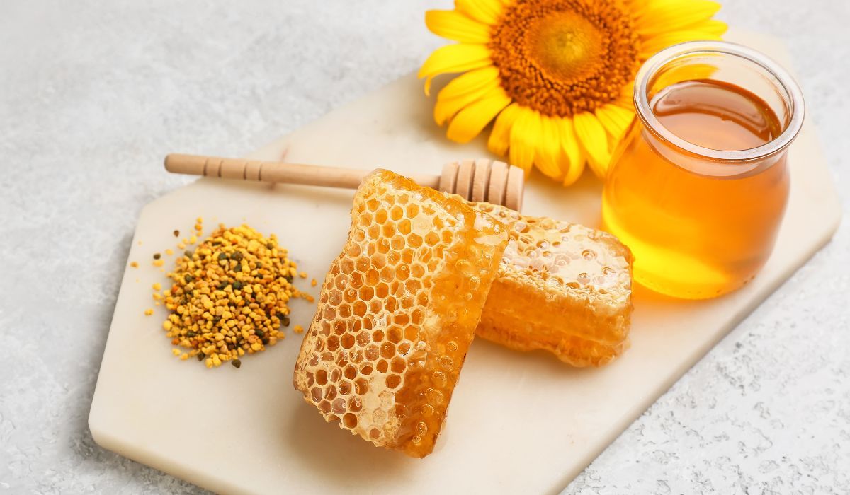 miód i pyłek pszczeli