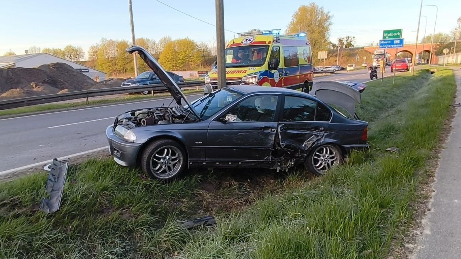 Karambol w polskim mieście. W akcji wszystkie służby