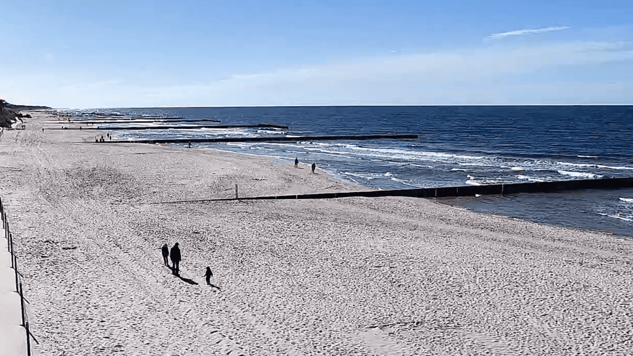 Dźwirzyno, plaża, Morze Bałtyckie