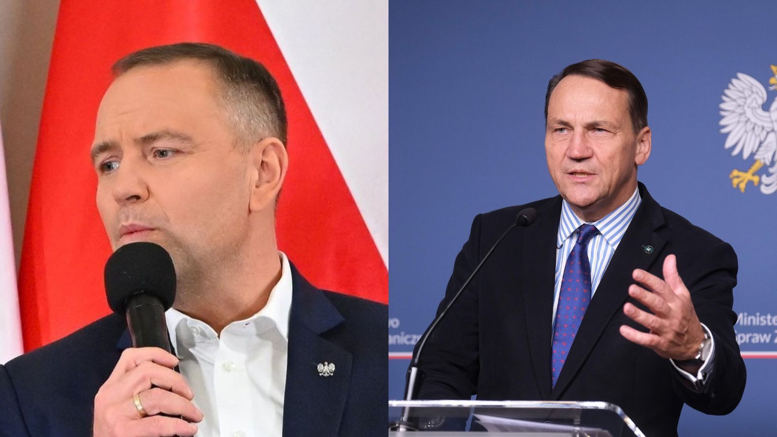 Sikorski, Nawrocki