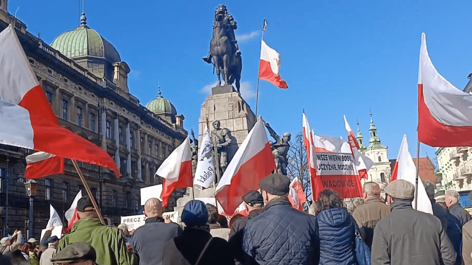 Wiec poparcia dla Nawrockiego, fot. Popieramy PiS 2027/X