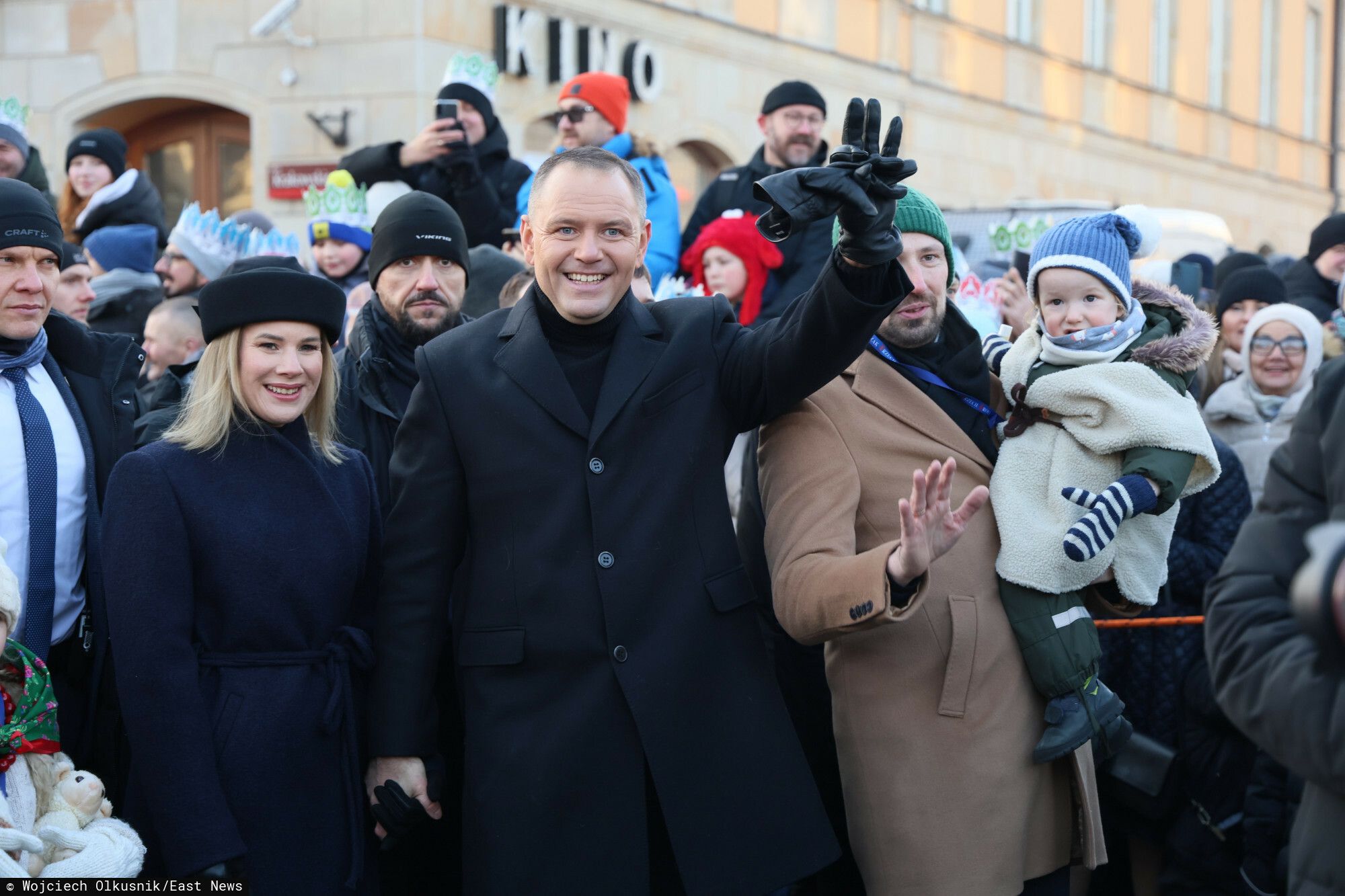 Marta Nawrocka na Orszaku Trzech Króli. Cała Polska patrzy tylko na nią