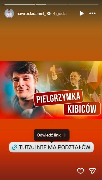 Syn Karola Nawrockiego właśnie ogłosił. Zwrócił się do wybranej części Polaków i zaprosił na pielgrzymkę
