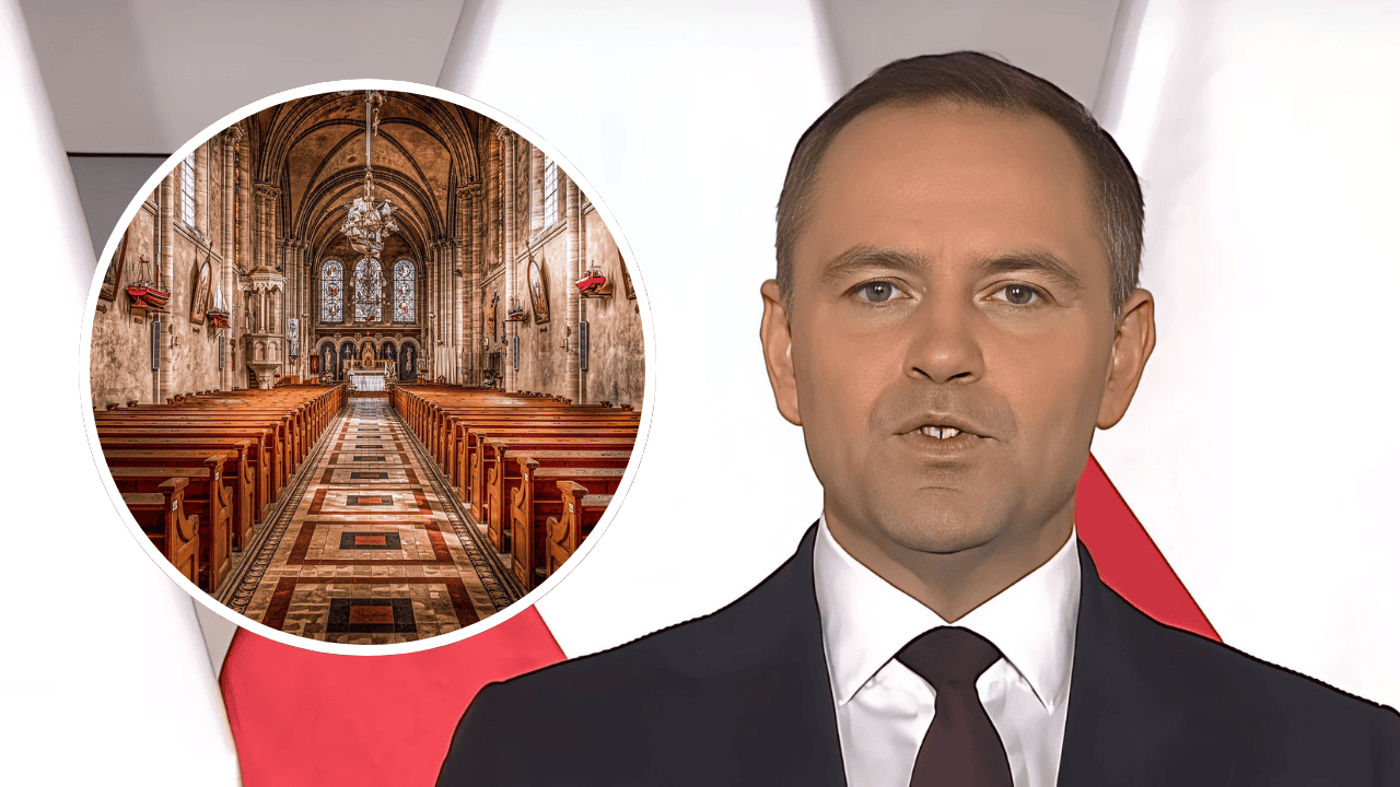 Karol Nawrocki, kościół