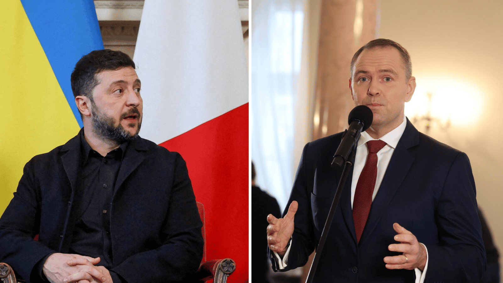 Wiceminister MSZ o decyzji Karola Nawrockiego. W tle wizyta Zełenskiego