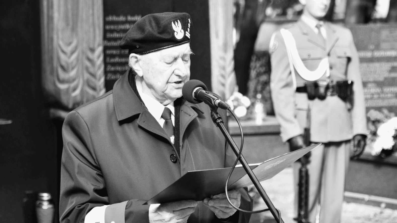 Żołnierz Armii Krajowej płk Zbigniew Zaborowski