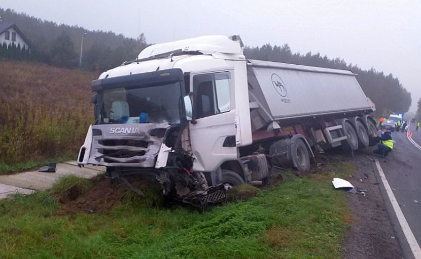 Wypadek Scania