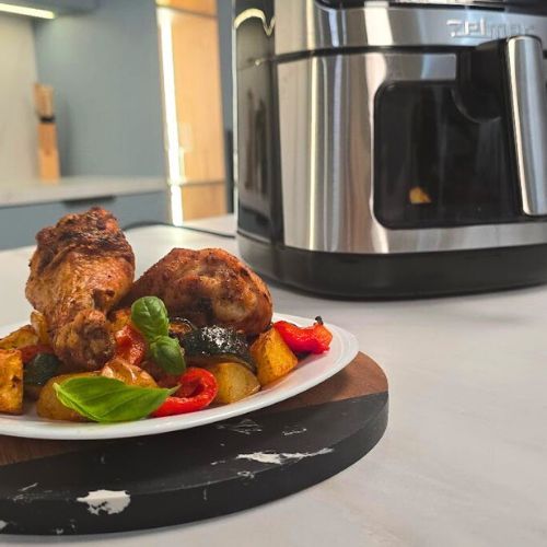 To mój ulubiony przepis na udka z kurczaka. Mięso jest soczyste, a skórka cudownie chrupiąca