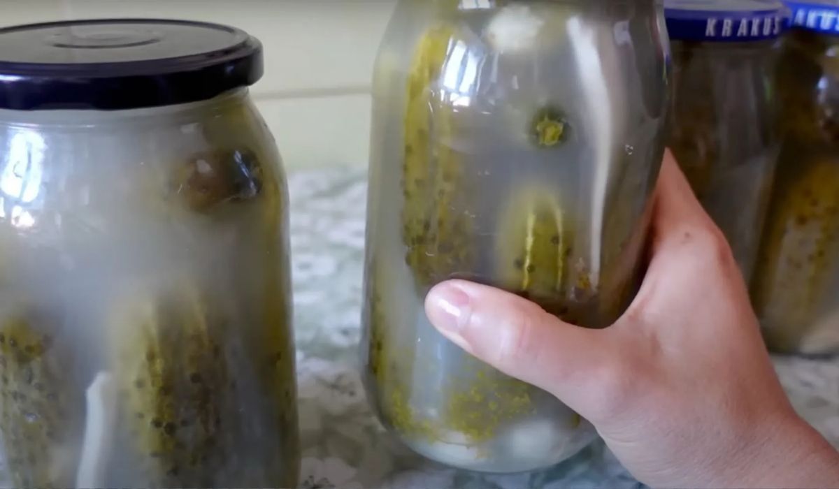 Niebieski czosnek w słoiku z kiszonkami to jasny znak. Mało kto ma świadomość