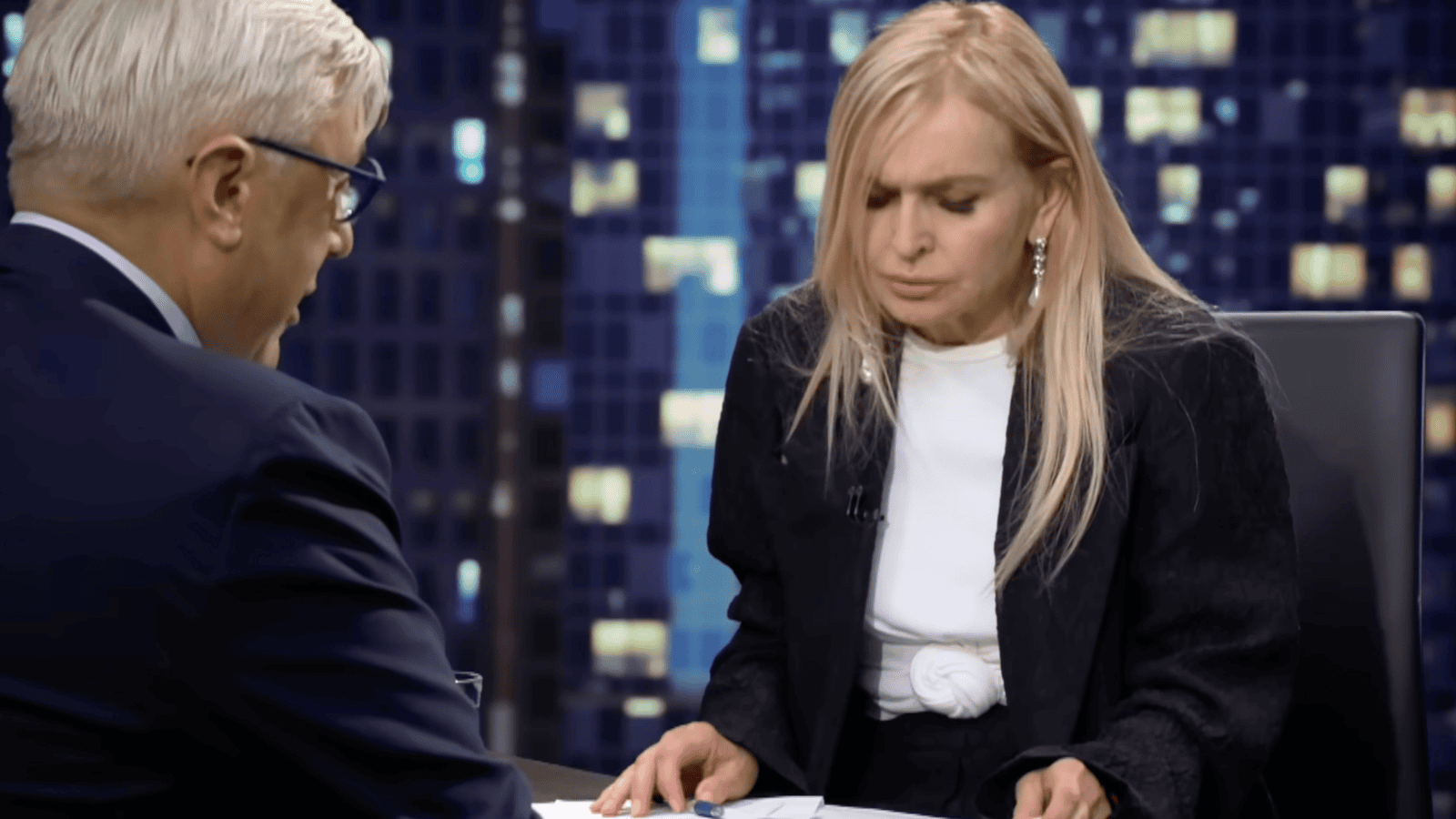 Monika Olejnik przerwała Giertychowi podczas wywiadu. Poseł KO mówił o Nawrockim