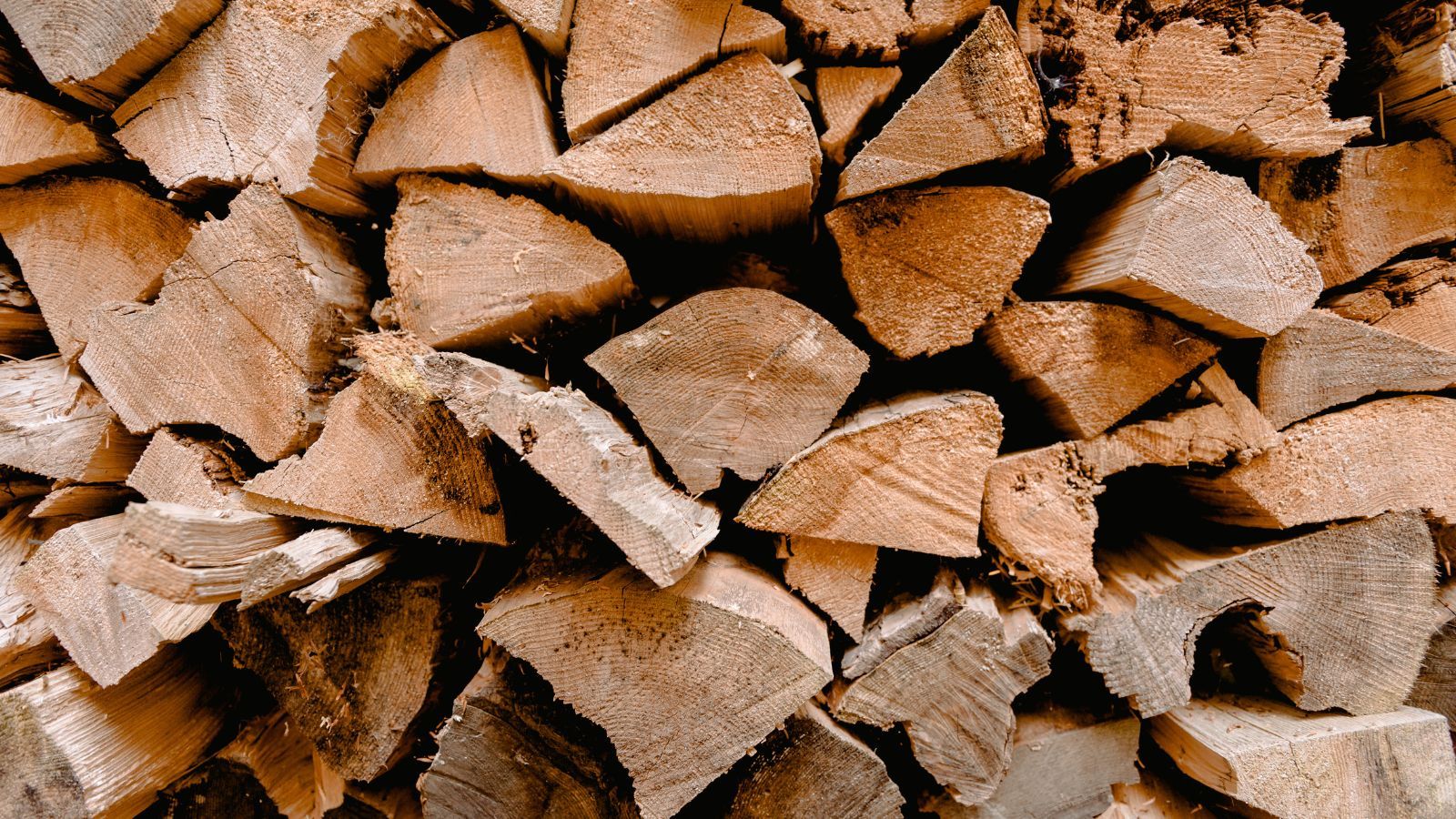 Nie zabezpieczaj drewna w taki sposób. Zanim trafi do kominka, zacznie szybko gnić