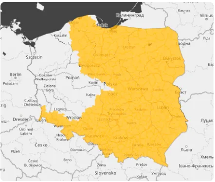 Dramat na drogach. Aż 13 ostrzeżeń, ponad połowa Polski w alertach