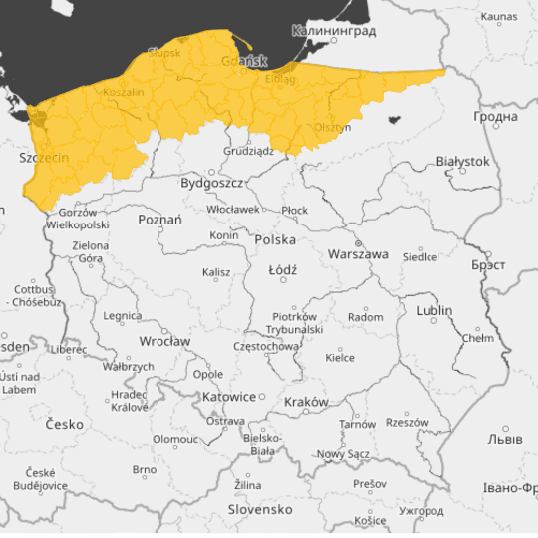 Nad Polskę nadciągają gwałtowne burze i gradobicia. Są pilne ostrzeżenia IMGW