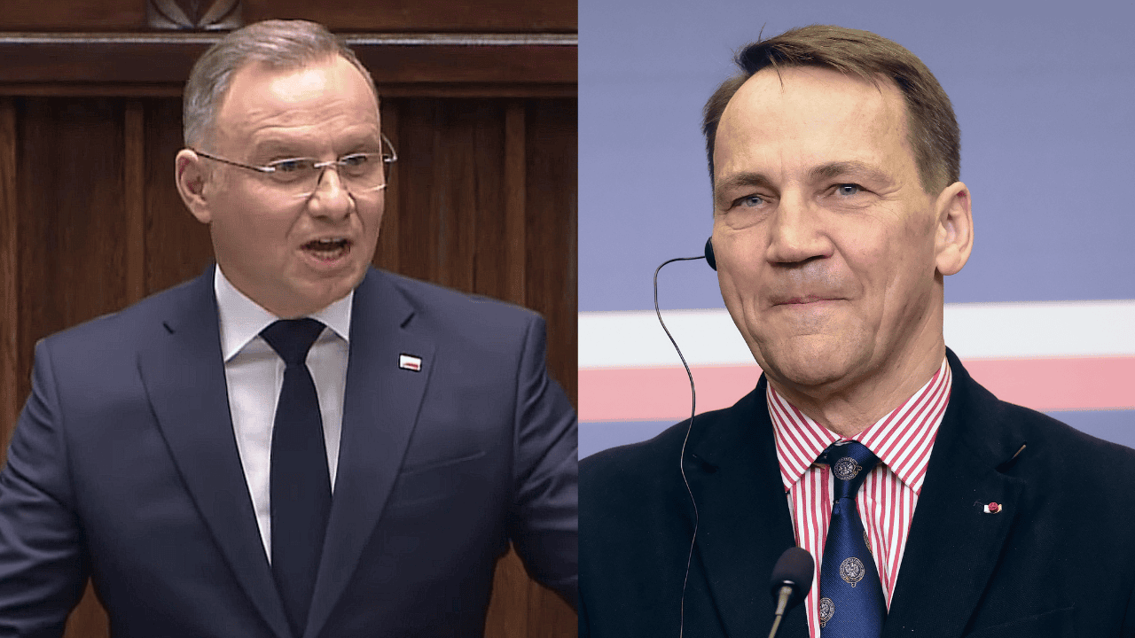 Andrzej Duda i Radosław Sikorski