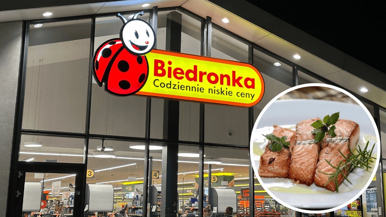Biedronka i ryba