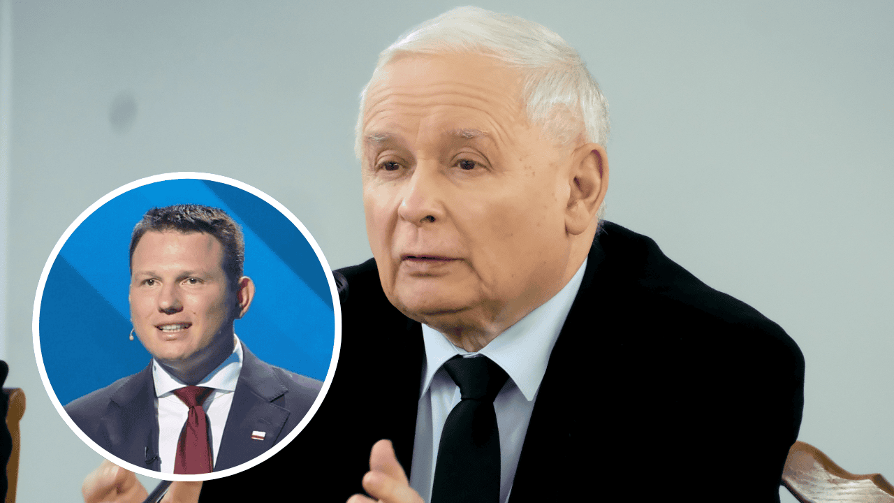 Sławomir Mentzen i Jarosław Kaczyński